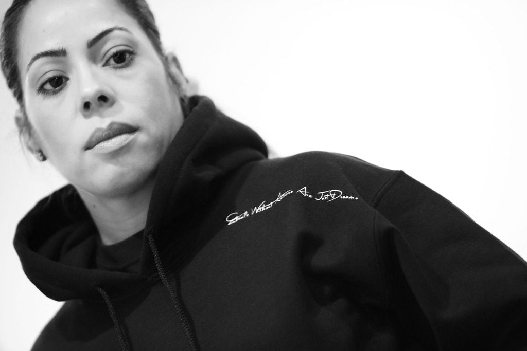 Black Sweater with personalized message