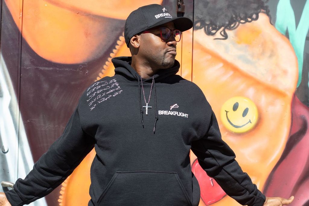 Black Sweater with personalized message
